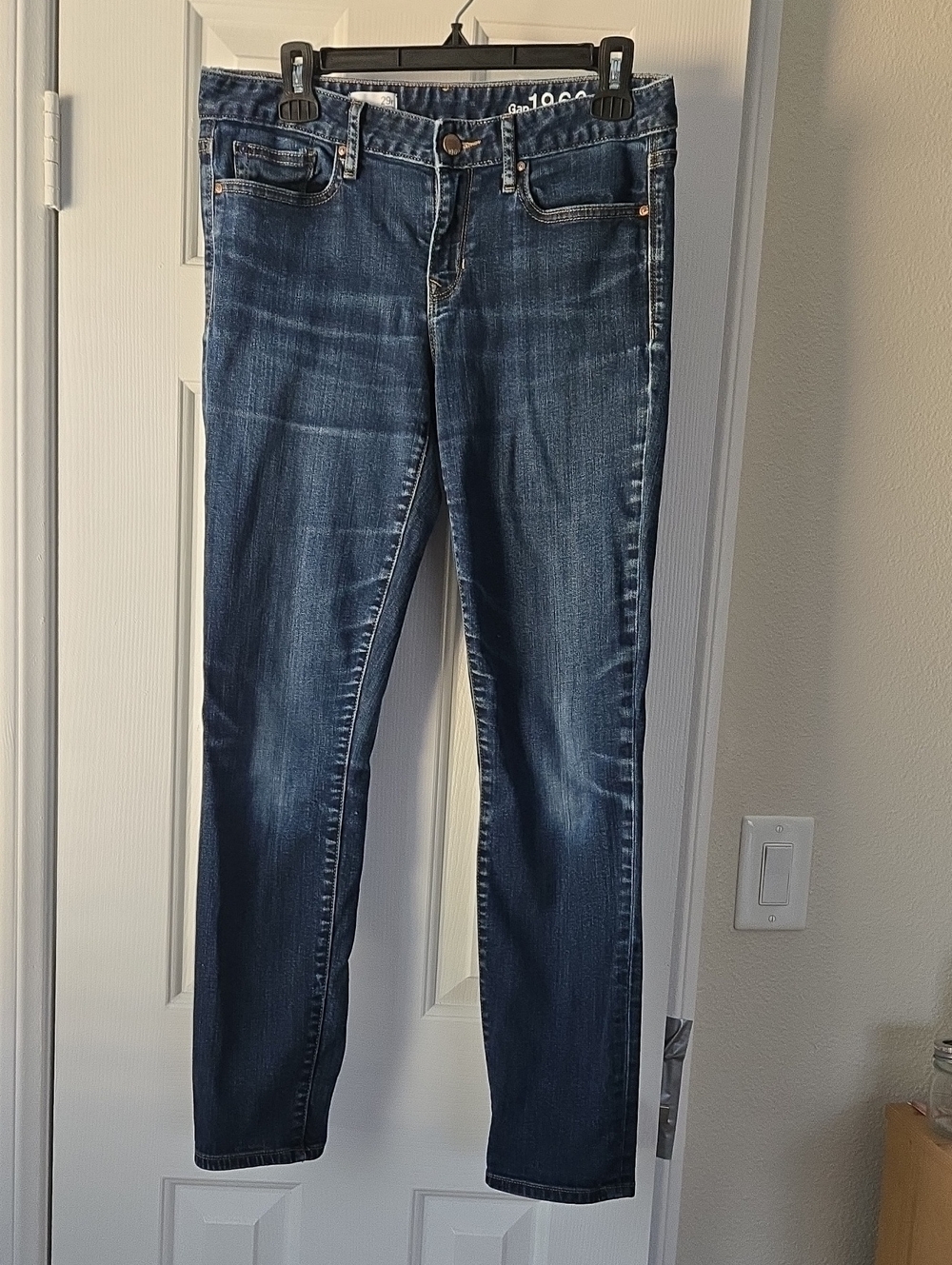 Gap 1969 29 Reg Dark Indigo Skinny Jeans — Stretchy Slim Fit